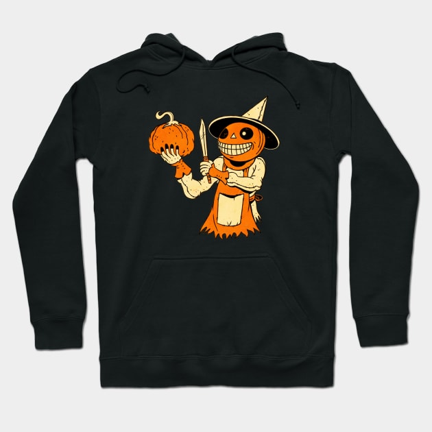 Pumpkin Butcher Hoodie by Nate Hillyer